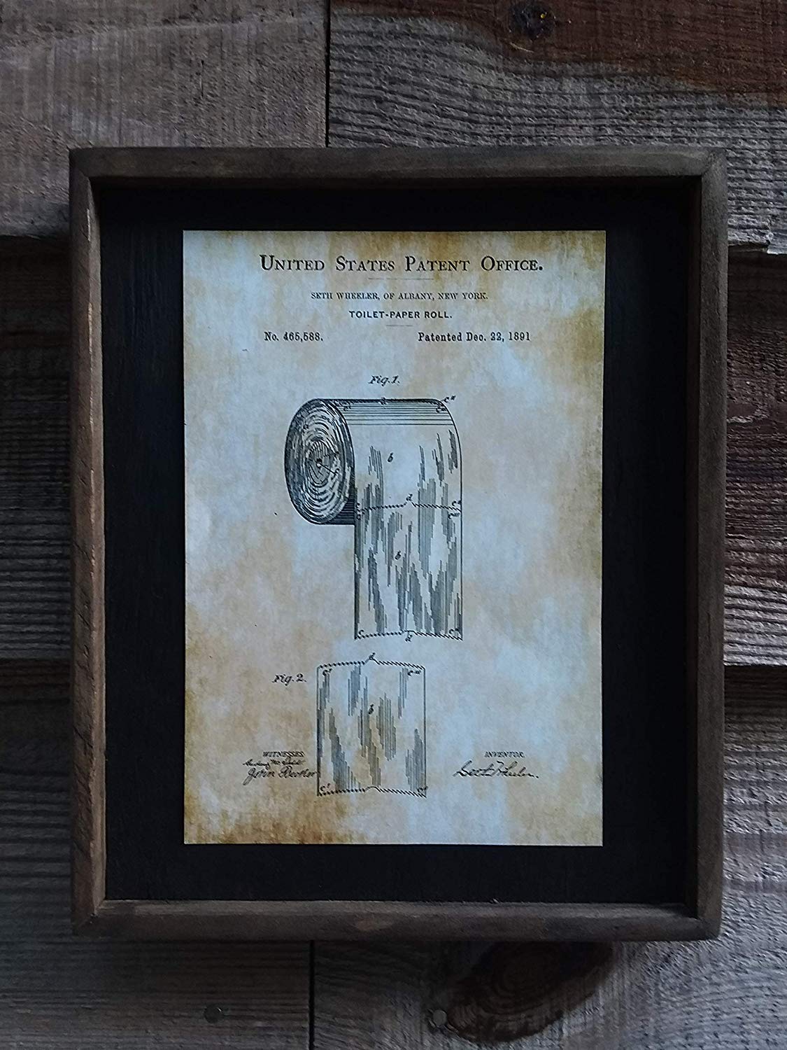 1125x1500 vintage toilet paper roll patent drawing - Toilet Paper Roll Patent Drawing