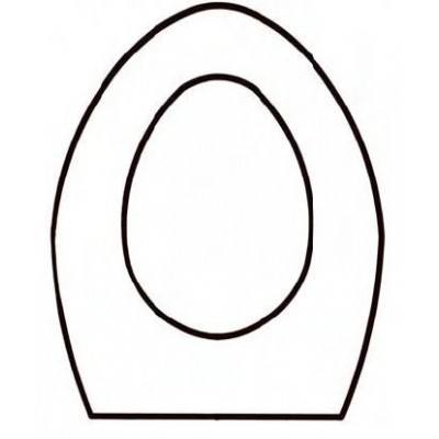 400x400 Discontinued Coloured Toilet Seats - Toilet Seat Drawing