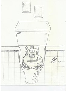 218x300 Toilet Seat Drawings Fine Art America - Toilet Seat Drawing