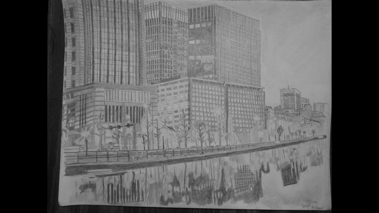 1280x720 Tokyo City - Tokyo Drawing