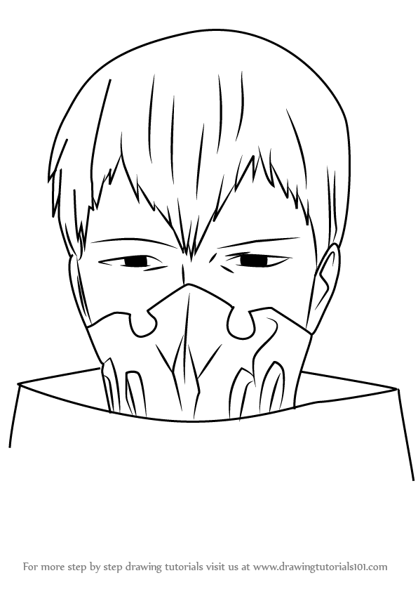 596x843 learn how to draw tatara from tokyo ghoul - Tokyo Ghoul Drawing