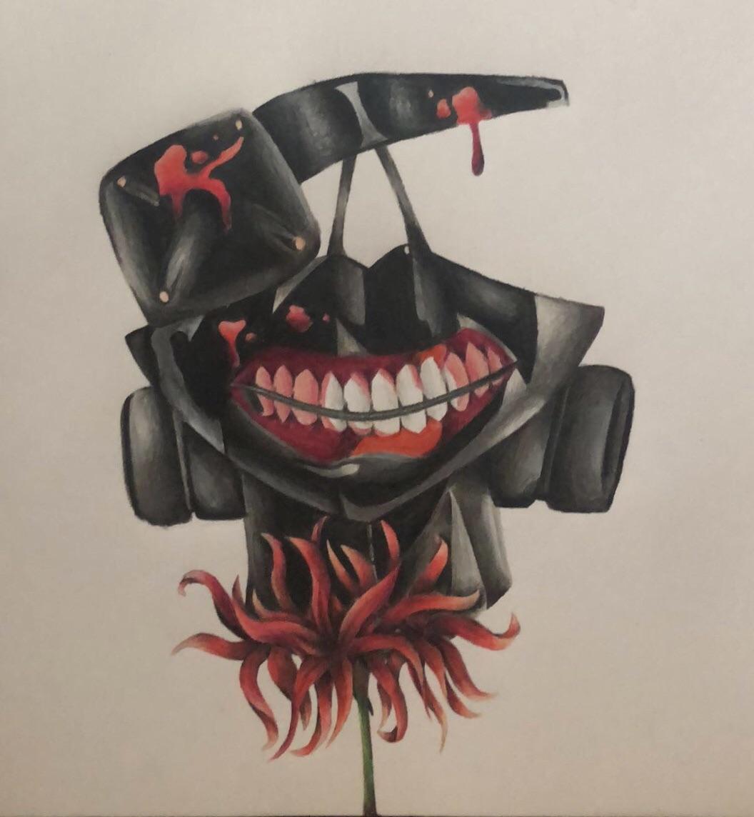 1056x1144 my very first tokyo ghoul drawing! - Tokyo Ghoul Drawing