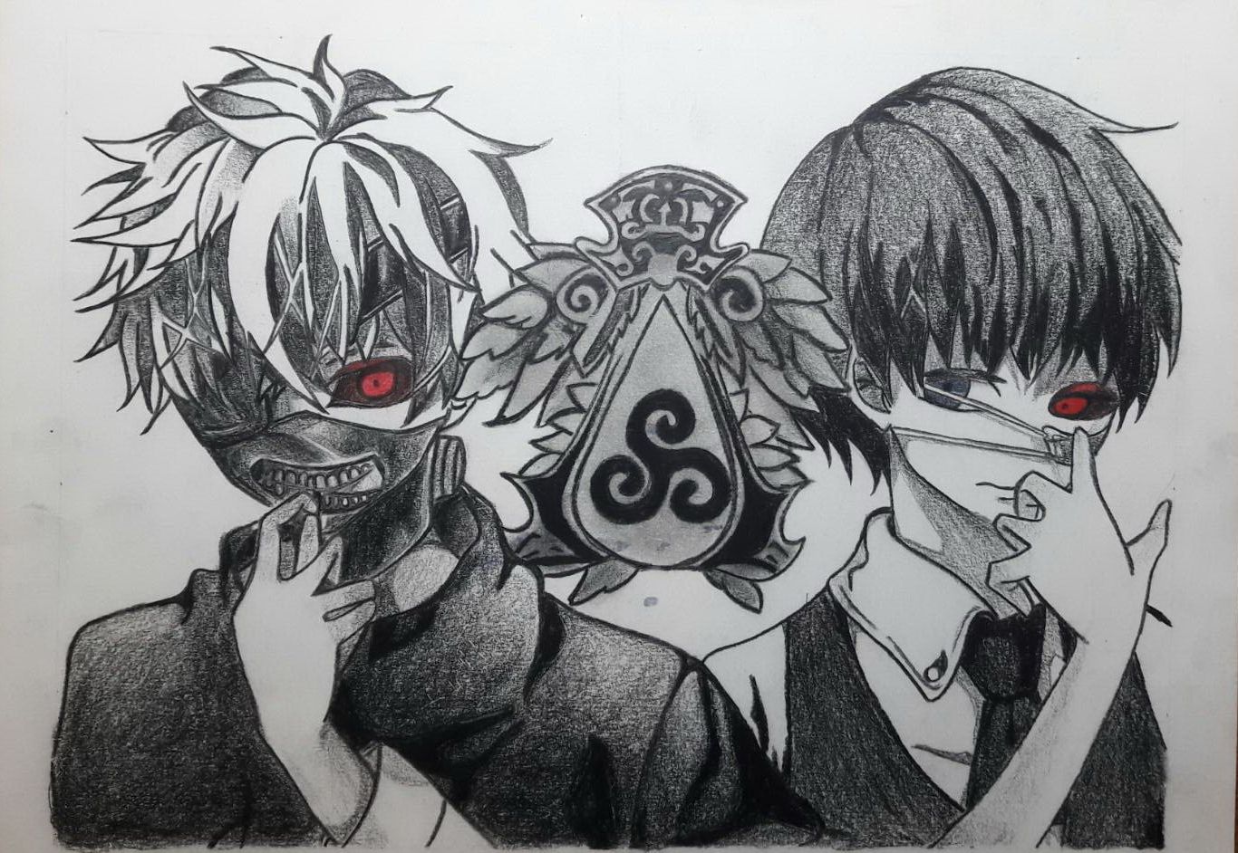 1366x942 tokyo ghoul drawing browse projects frontier - Tokyo Ghoul Drawing