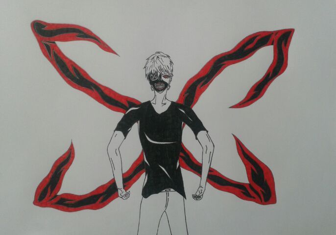 686x480 tokyo ghoul drawing anime amino - Tokyo Ghoul Drawing