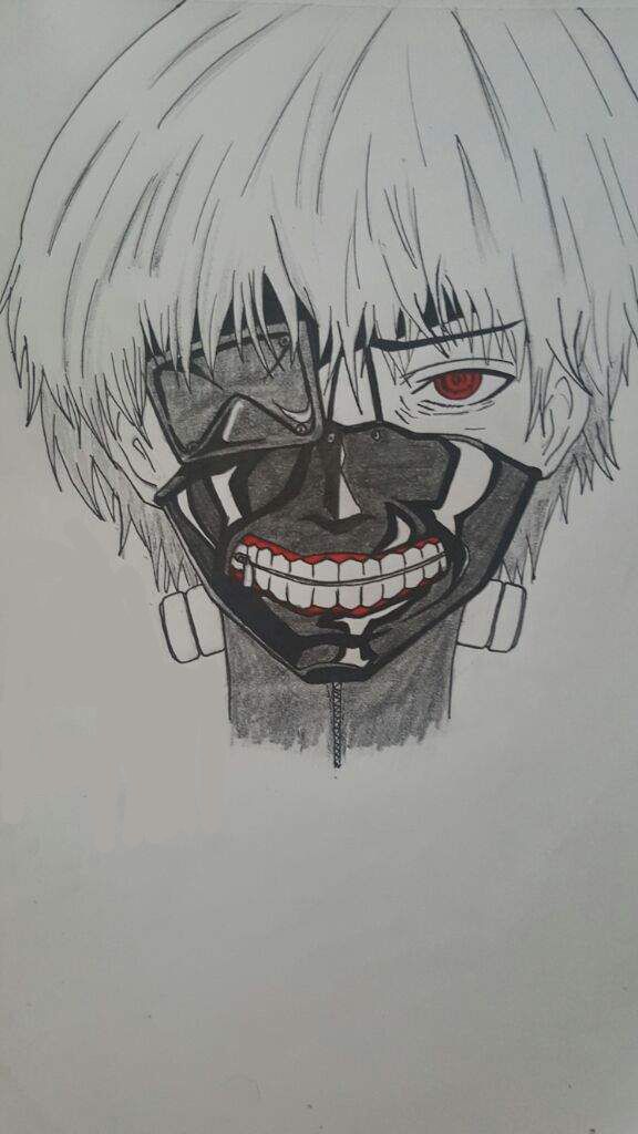 Tokyo Ghoul Drawing at PaintingValley.com | Explore collection of Tokyo ...