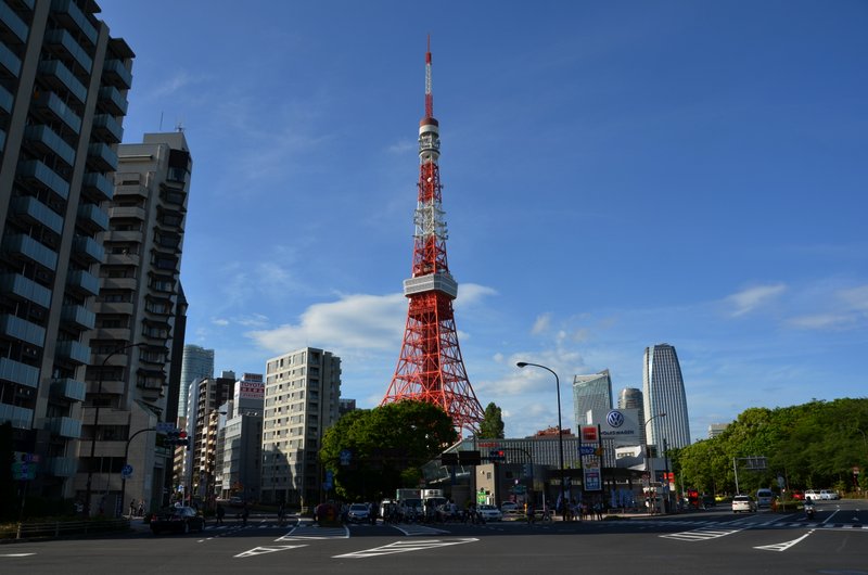 800x530 Koinobori - Tokyo Tower Drawing