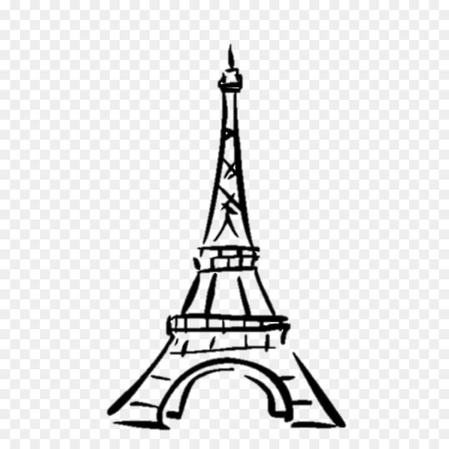 900x900 france drawing tower tokyo for free download - Tokyo Tower Drawing