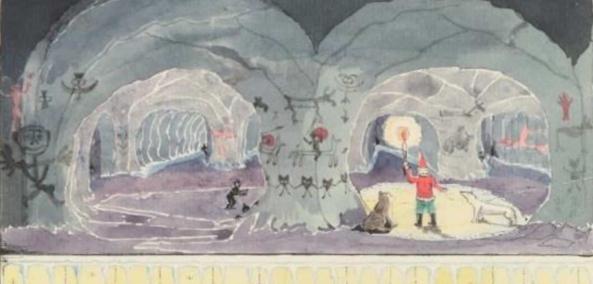 1200x575 tolkien's magical letters and illustrations bring father christmas - Tolkien Drawings