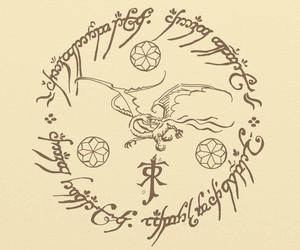 300x250 my precioussss via facebook on we heart it - Tolkien Smaug Drawing