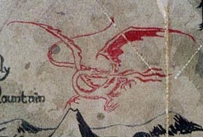 295x199 daily dragons didn't tolkien himself draw smaug with four legs - Tolkien Smaug Drawing