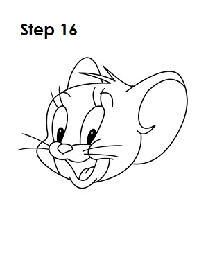 300x388 how to draw jerry - Tom And Jerry Drawing
