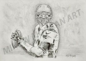 300x214 Tom Brady Drawing - Tom Brady Drawing