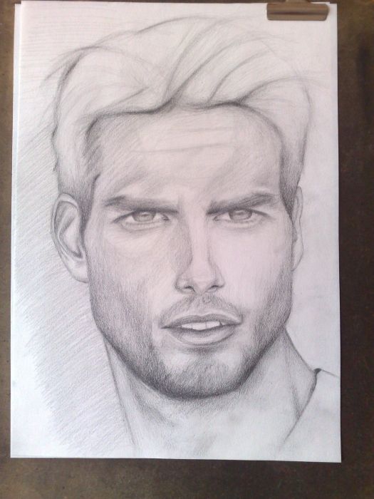 525x700 Tom Cruise - Tom Cruise Drawing