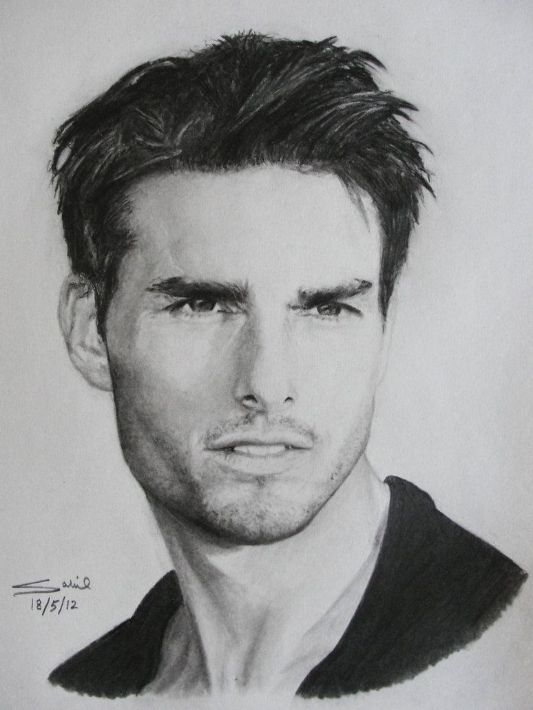 774x1032 Tom Cruise S K E T C H E S In Art Sketches, Portrait - Tom Cruise Drawing