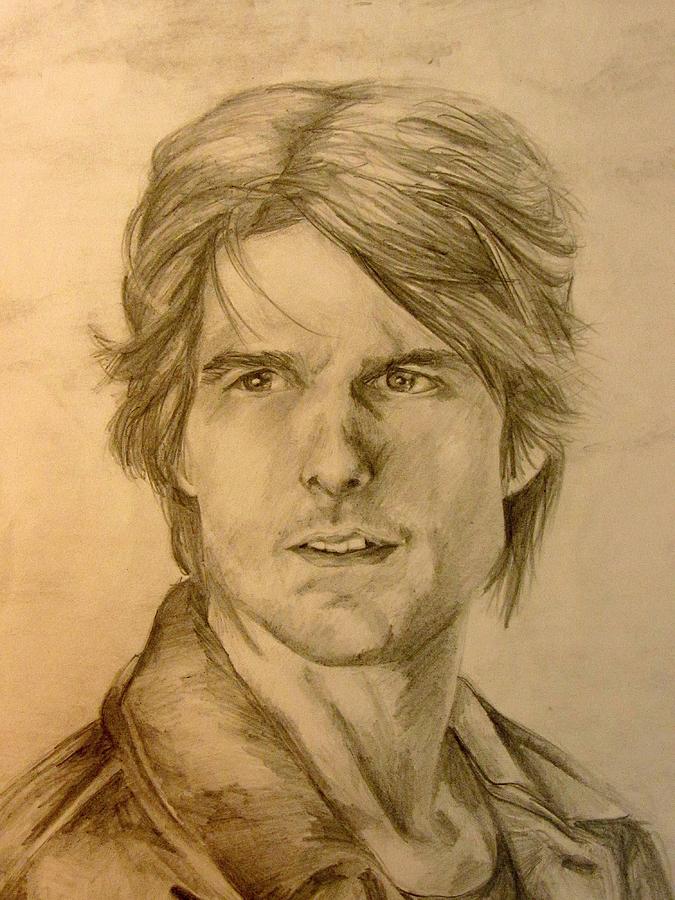 675x900 Tom Cruise Drawing - Tom Cruise Drawing