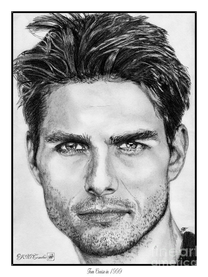 675x900 Tom Cruise In Drawing - Tom Cruise Drawing