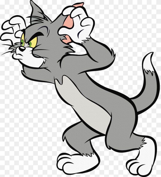 680x750 Tom Cat Jerry Mouse Tom And Jerry Drawing Cartoon Cc0 - Tom Drawing