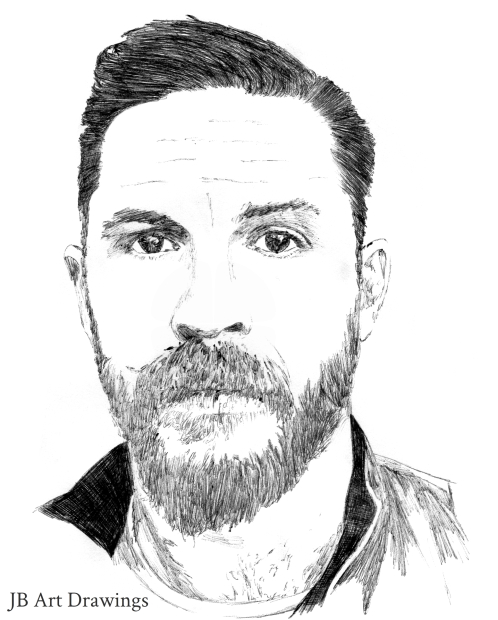 Tom Hardy Drawing at PaintingValley.com | Explore collection of Tom ...