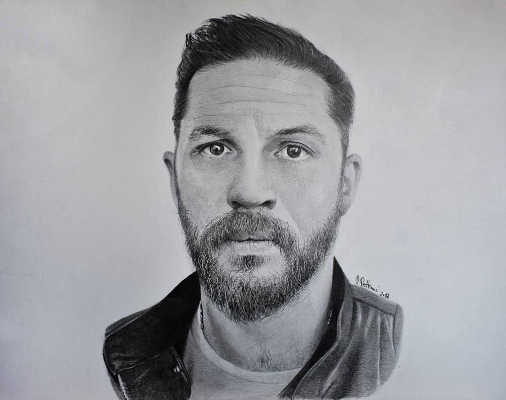 1006x795 Tom Hardy Pencil Drawing - Tom Hardy Drawing