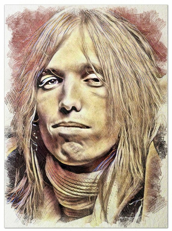 Tom Petty Drawing at PaintingValley.com | Explore collection of Tom ...