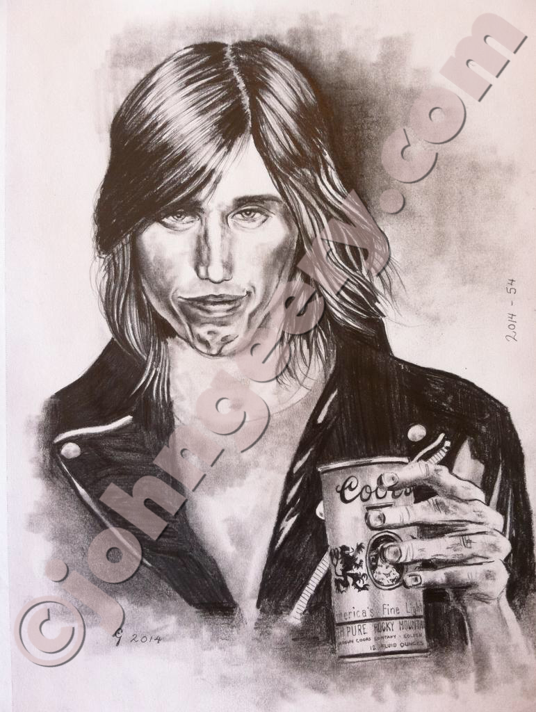771x1024 Tom Petty - Tom Petty Drawing