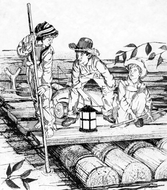 633x720 Tom Sawyer Journal Of Seeing - Tom Sawyer Drawing