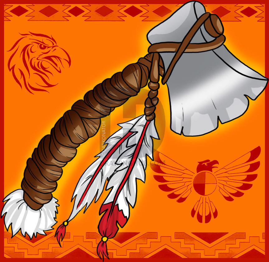 863x840 How To Draw A Tomahawk, Step - Tomahawk Drawing