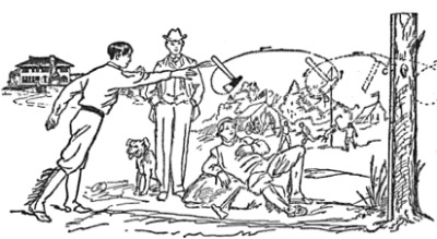 400x219 How To Throw A Tomahawk The Art Of Manliness - Tomahawk Drawing