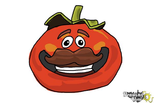 600x400 how to draw fortnite tomato head - Tomato Drawing