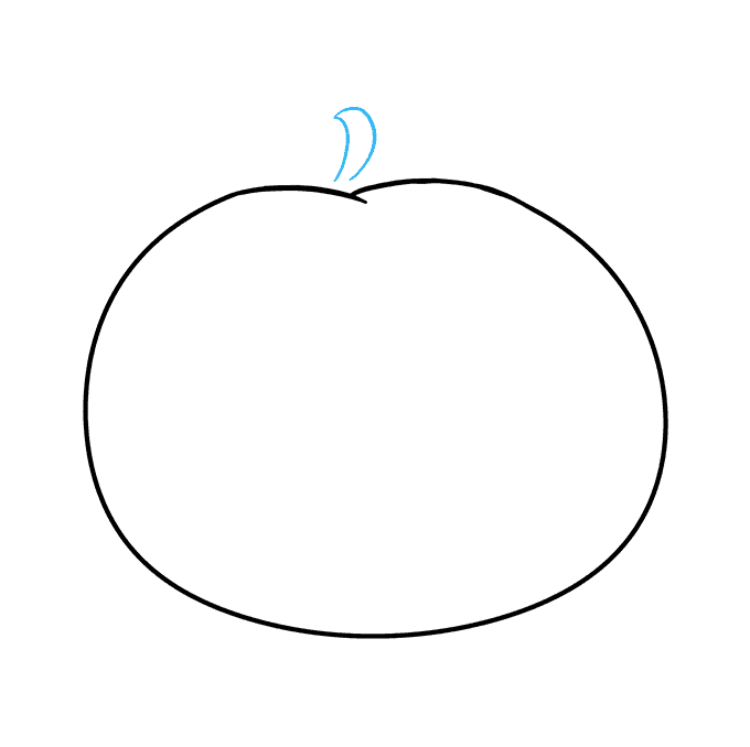680x678 How To Draw A Tomato - Tomato Line Drawing