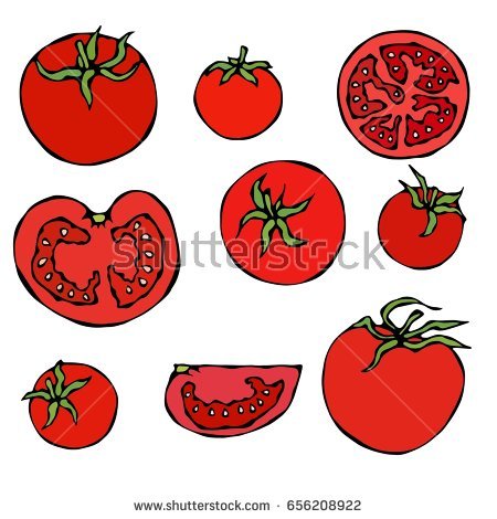 450x470 Collection Of Free Tomatoes Clipart Half Tomato Sales Clipart - Tomato Slice Drawing