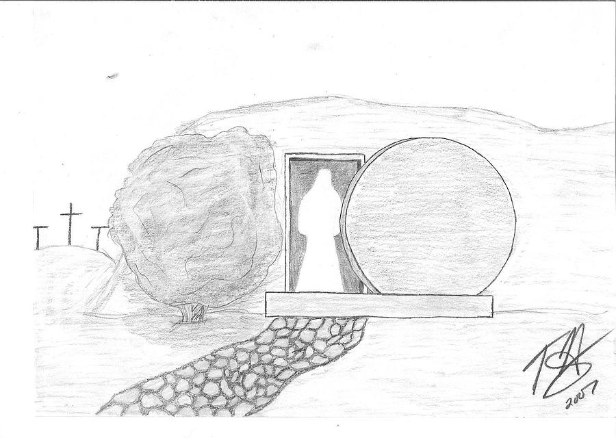 900x640 tomb drawing - Tomb Drawing