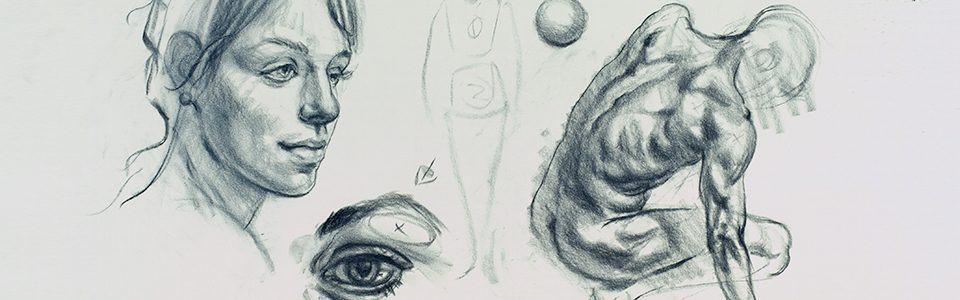 960x300 figure drawing the spirit of the pose part light and tone - Tonal Drawing