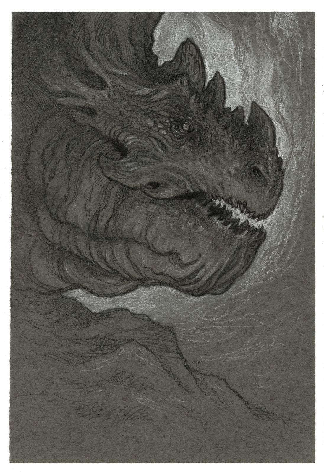 1096x1600 More Toned Paper Drawings Muddy Colors - Toned Paper Drawing