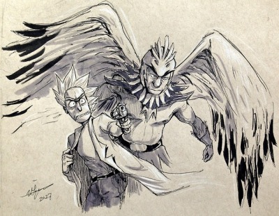 400x311 Toned Paper Drawing Tumblr - Toned Paper Drawing