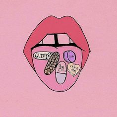 236x236 mouth with tongue out drawing - Tongue Out Drawing