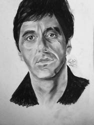 Tony Montana Drawing at PaintingValley.com | Explore collection of Tony ...