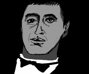 300x250 tony montana drawing - Tony Montana Drawing