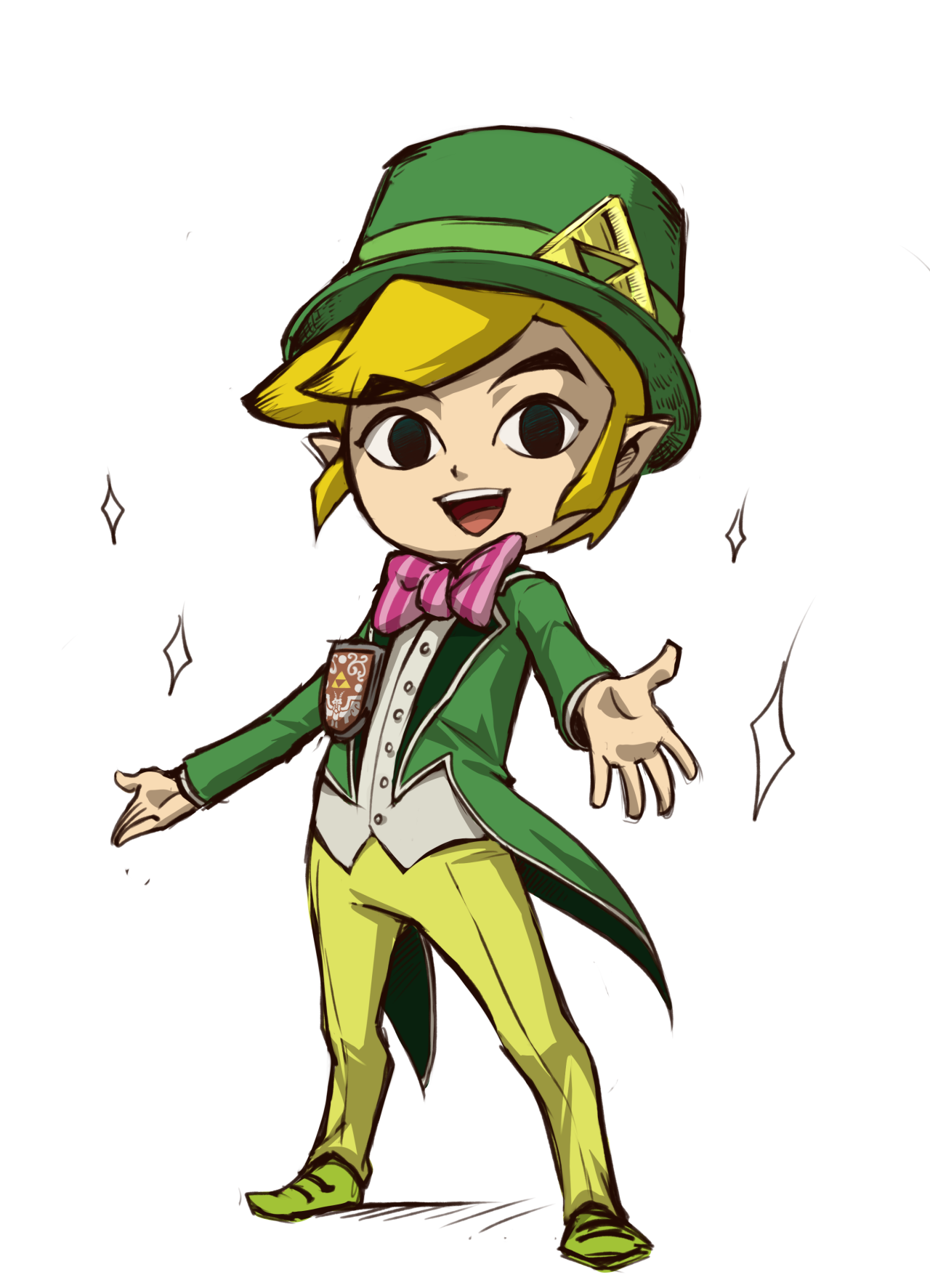 1280x1773 my sister asked me to draw toon link for her months he is so - Toon Link Drawing