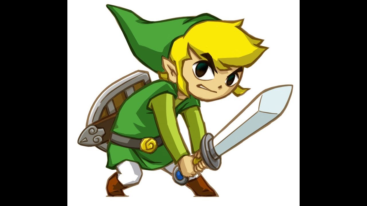 1280x720 toon link drawing - Toon Link Drawing