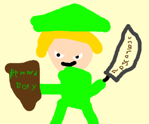 300x250 toon link drawing - Toon Link Drawing