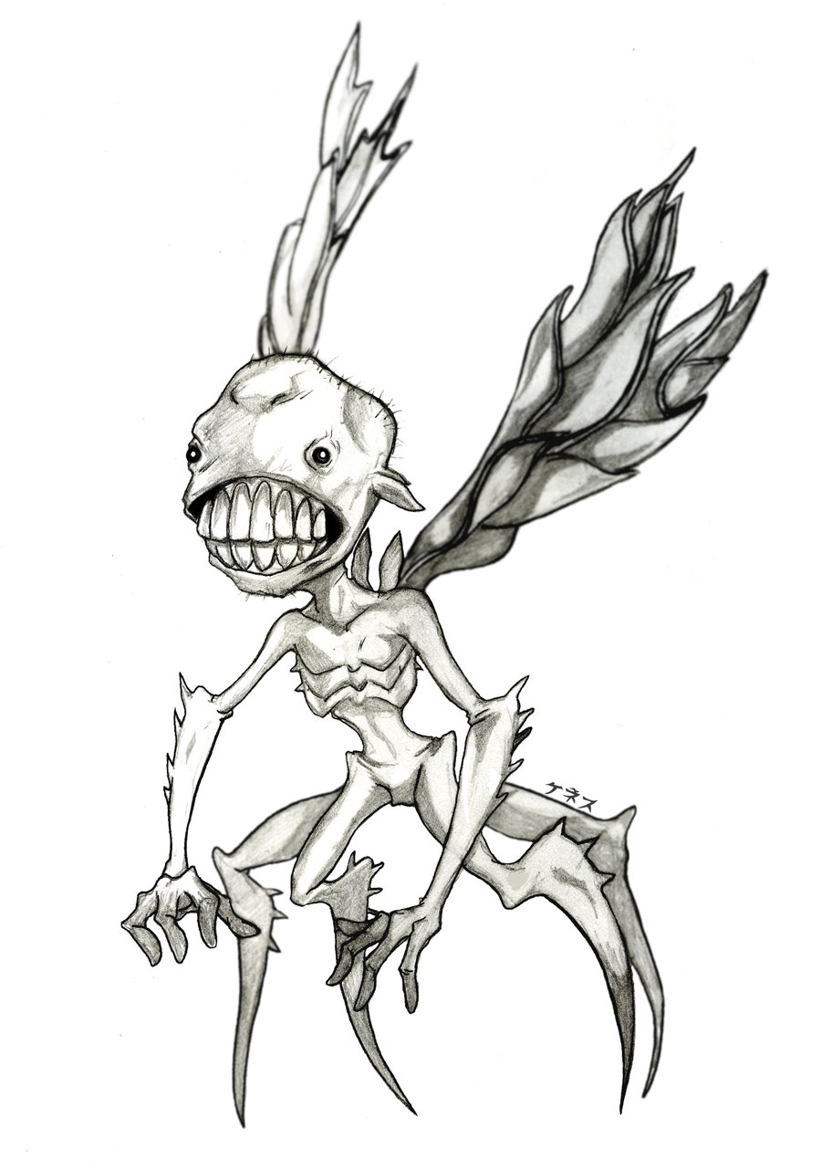 900x1281 tooth drawing creepy for free download - Tooth Fairy Drawing