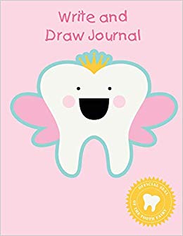 260x336 write and draw journal princess tooth fairy gift - Tooth Fairy Drawing