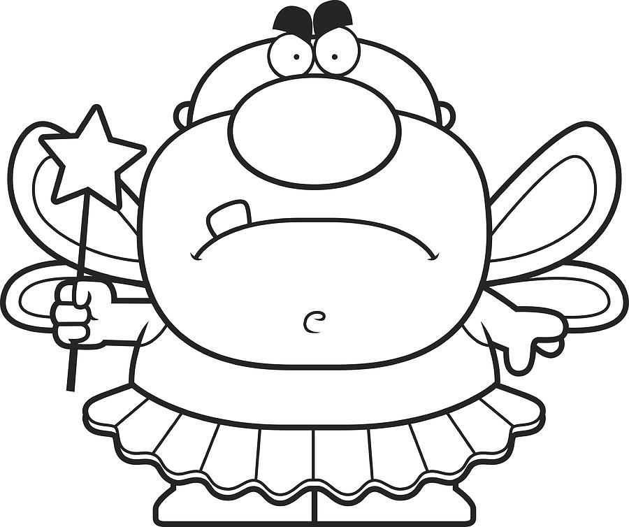 900x754 cartoon angry tooth fairy - Tooth Fairy Drawing