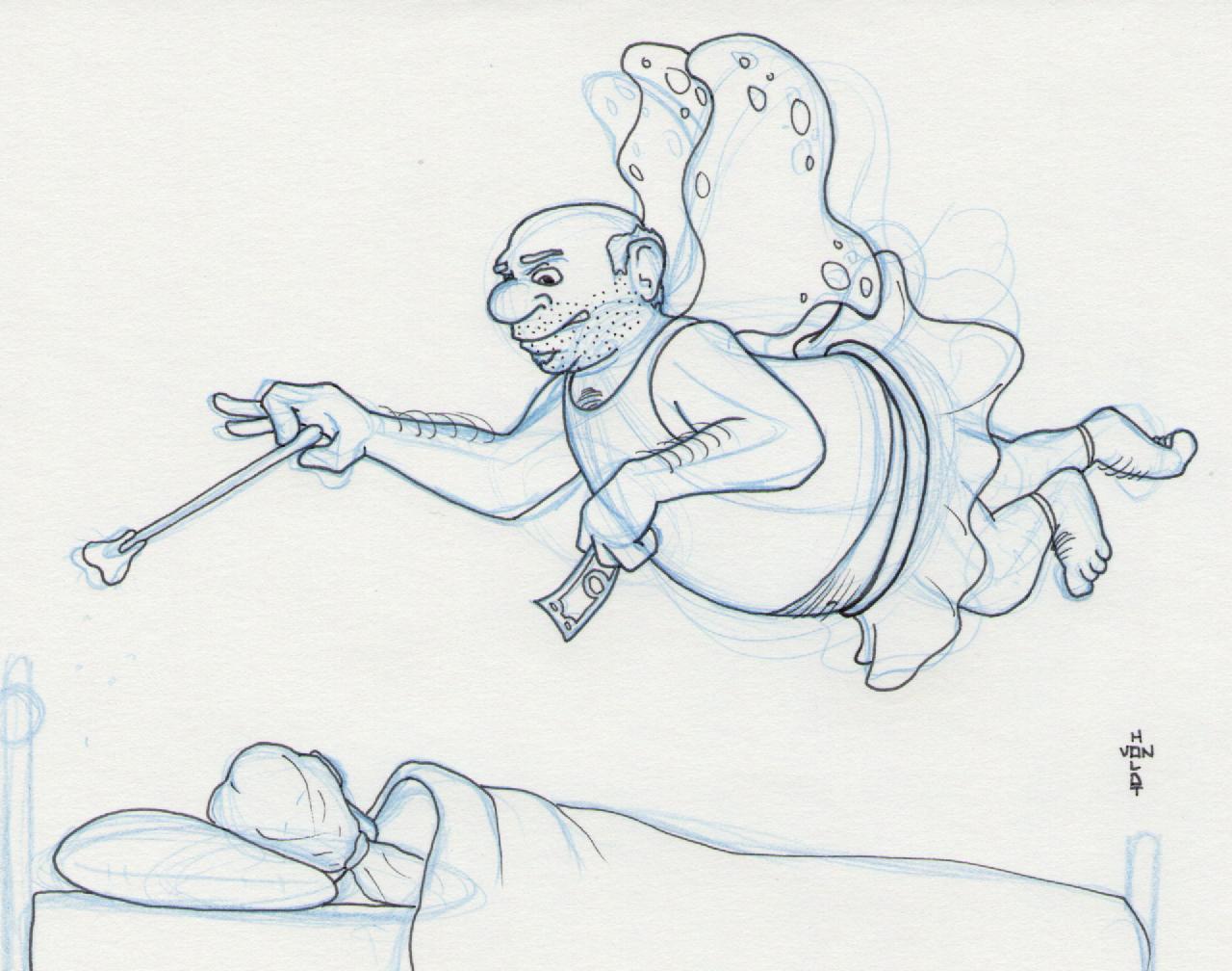 1280x1008 doodle tooth fairy doodle a day - Tooth Fairy Drawing