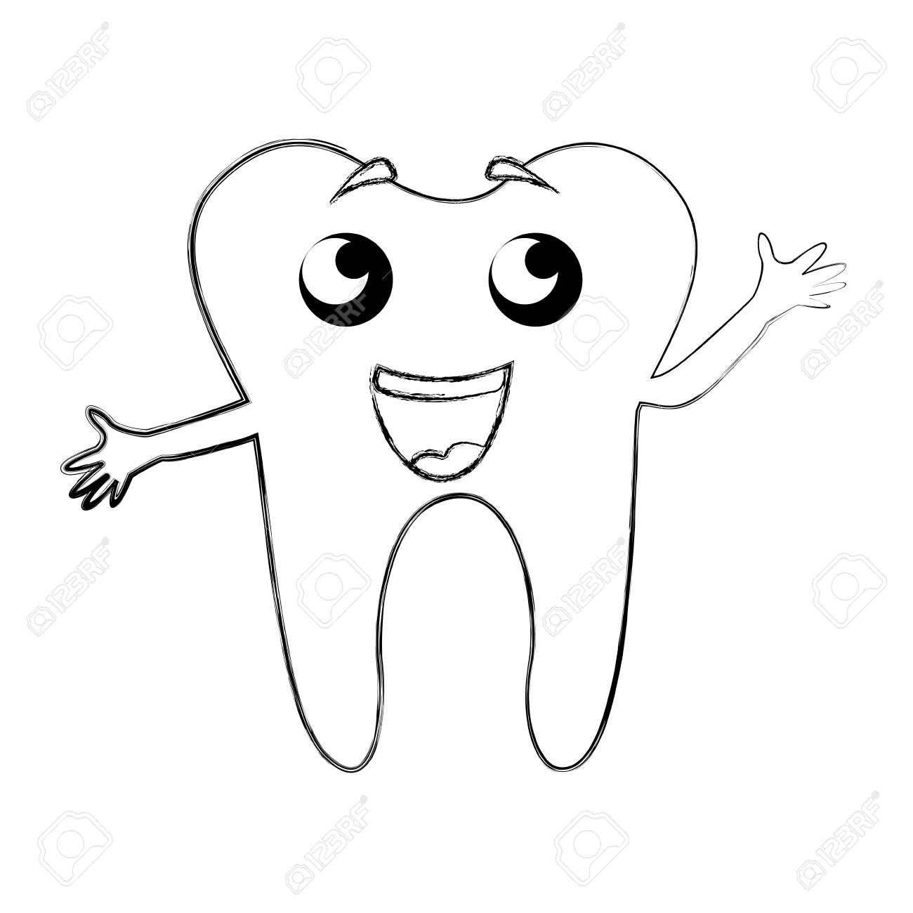 Tooth Line Drawing at Explore collection of Tooth