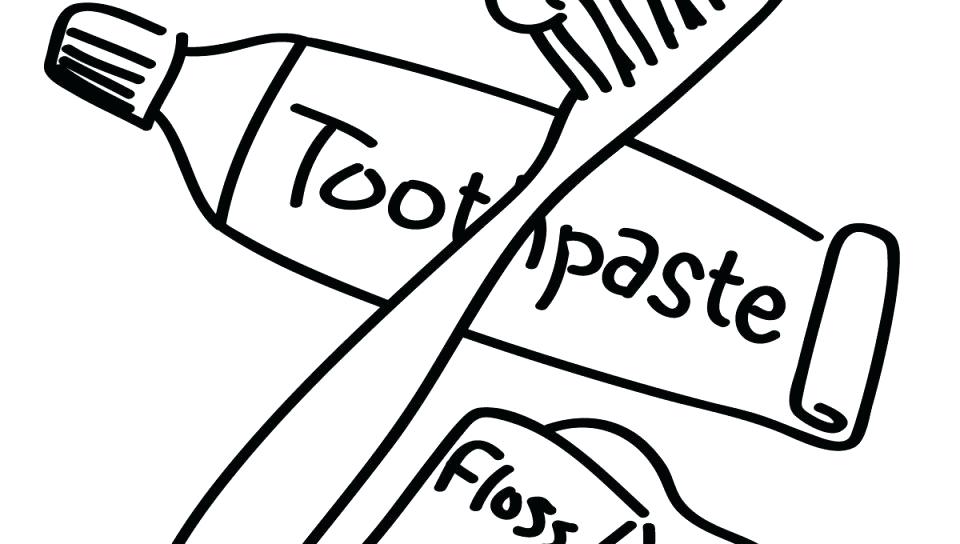 960x544 Toothbrush Drawing Toothpaste For Free Download - Toothbrush And Toothpaste Drawing
