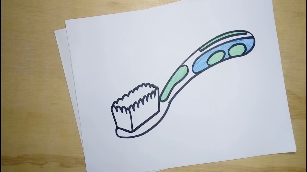 Toothbrush Drawing at Explore collection of