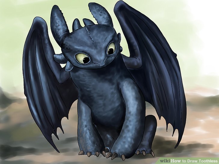 728x546 how to draw toothless - Toothless Dragon Drawing
