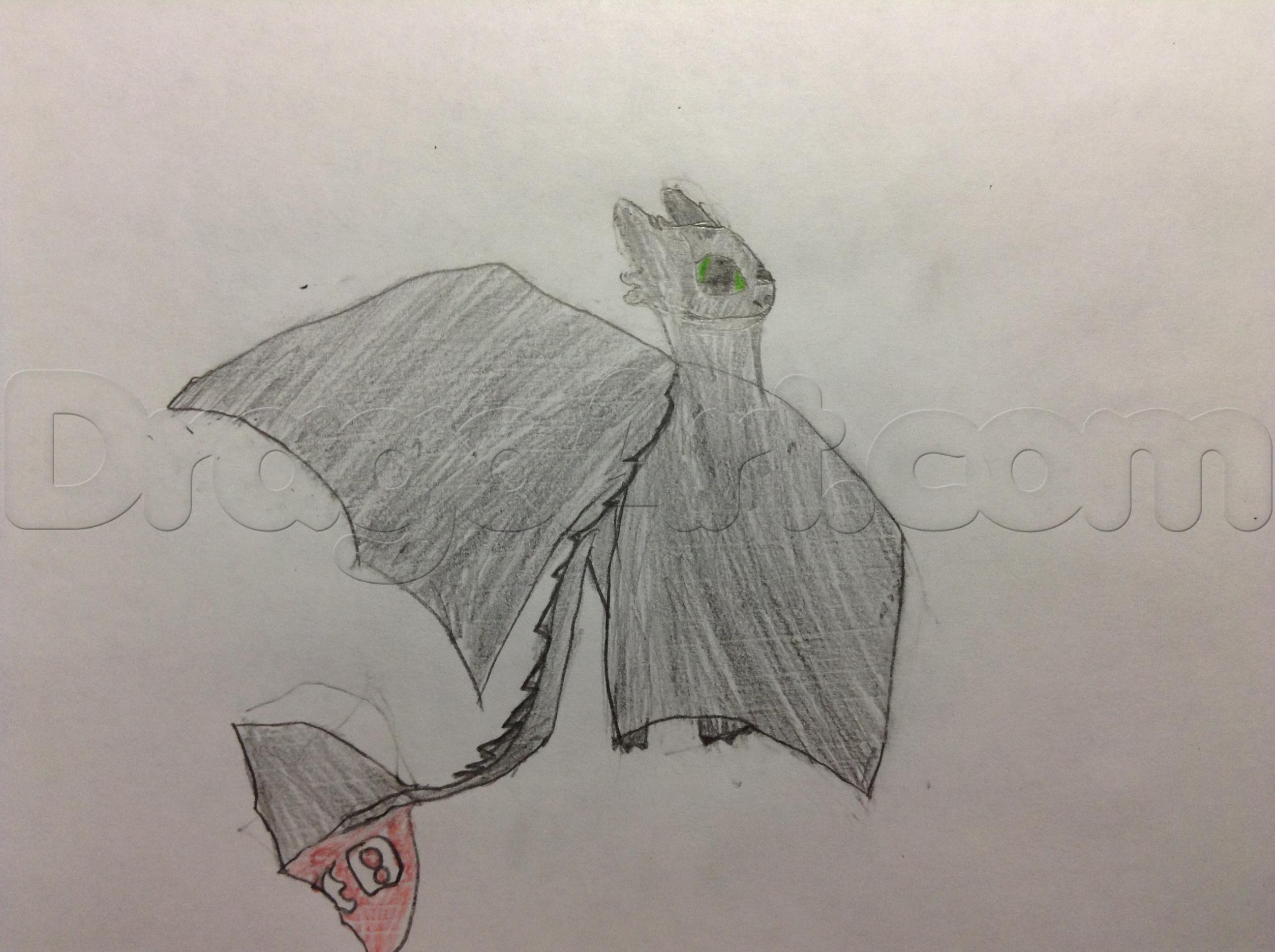 2592x1936 how to draw toothless from how to train your dragon, toothless - Toothless Dragon Drawing